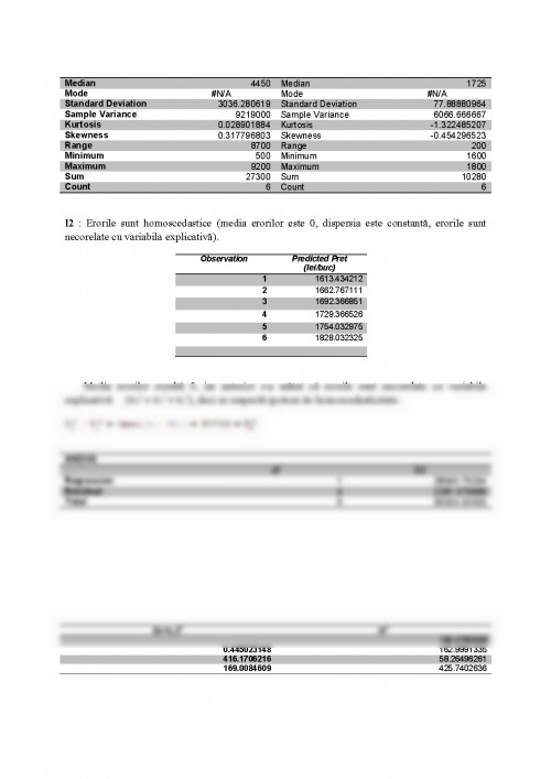 Modelul Tbl Proiect: Modelul unifactorial (#168575)