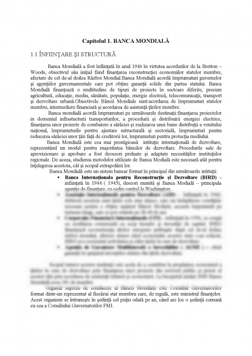 Referat: Banca mondială (#177474)