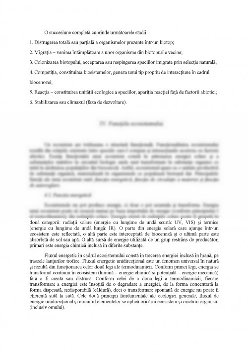 Proiect: Noțiunea de Ecosistem (#317750)