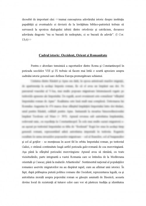 Referat: Relațiile Dintre Roma Și Constantinopol (#330486)