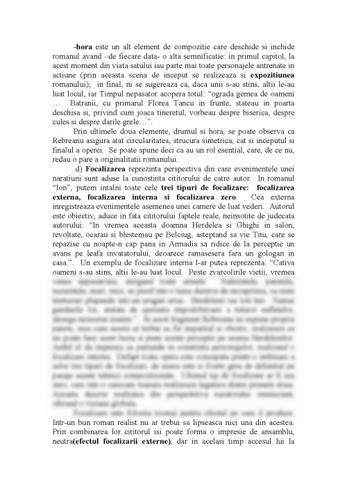 Referat: Trăsăturile romanului realist, procedee narative exemplificate ...