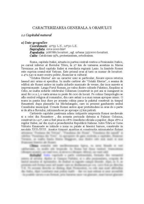 Referat: Roma (#356835)