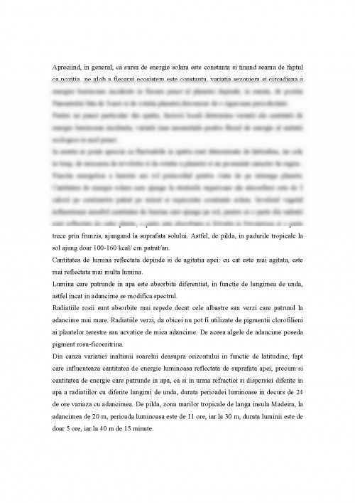 Referat: Biotopul - definiții, tipuri majore, interacțiuni cu ...