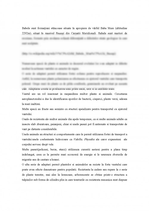 Referat: Biotopul - definiții, tipuri majore, interacțiuni cu ...
