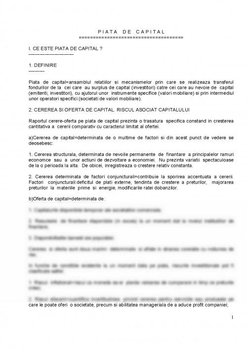 Referat Piața de capital (369079)