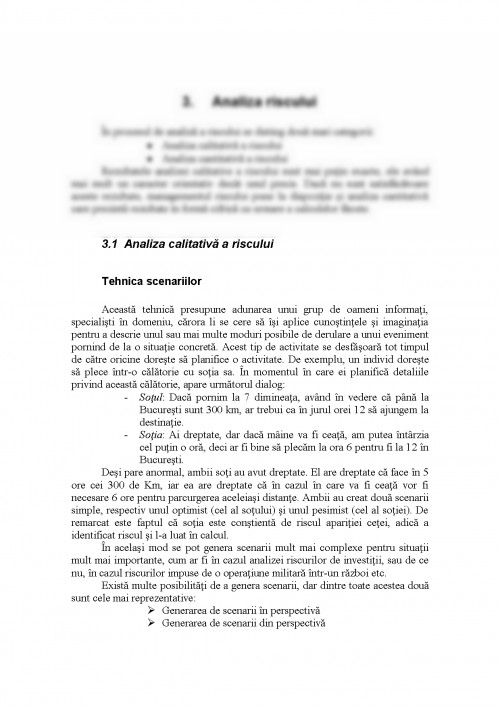 Managementul Riscului Curs: Managementul Riscului (#370471)