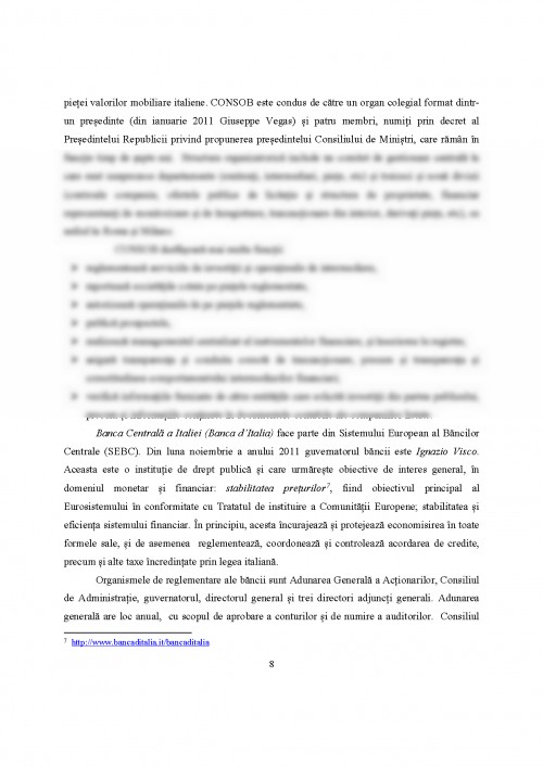 Referat Piața financiară din Italia (460710)