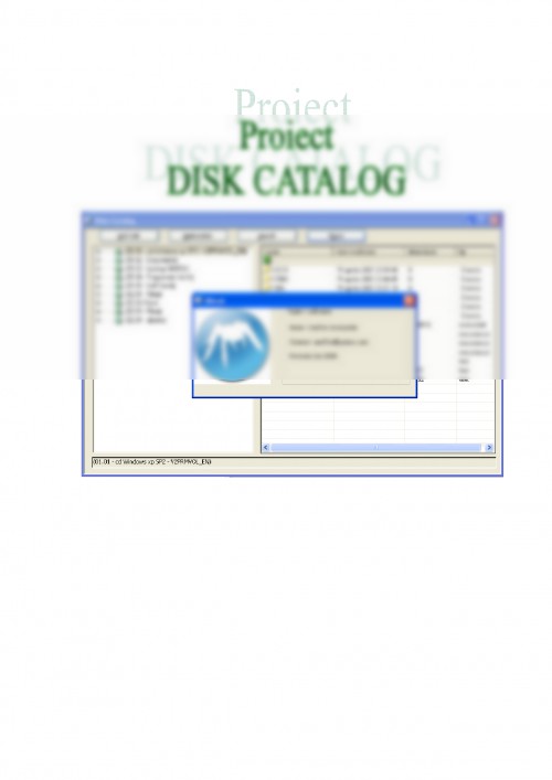 Referat Disk Catalog (467278)