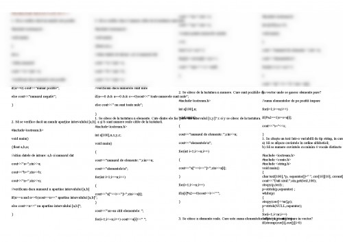 Laborator: Probleme Rezolvate în C++ (#471447)