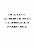 Imagine document Instrucțiuni aritmetice și logice