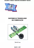 Imagine document Sisteme și tehnologii de fabricație
