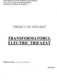 Imagine document Transformatorul electric trifazic