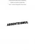 Imagine document Absenteismul