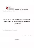 Imagine document Încetarea contractului individual de muncă de drept și prin acordul părților