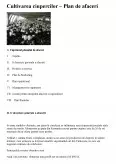Imagine document Cultivarea Ciupercilor - Plan de Afaceri