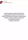 Imagine document Studiu Comparativ Privind Cadrul General Conceptual pentru Raportarea Financiară