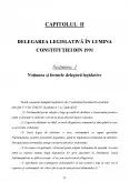 Imagine document Analiza delegării legislative în limita constituției