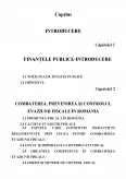 Imagine document Studiu de caz privind combaterea, prevenirea și controlul evaziunii fiscale