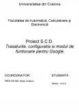 Imagine document Trăsăturile, configurația și modul de funcționare pentru Google