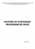 Imagine document Sisteme de screening microbian de bază