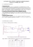 Imagine document Circuite integrate digitale - Studiul comparatoarelor serial, paralel, numeric de un bit