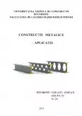 Imagine document Construcții metalice - aplicații