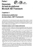 Imagine document Arhitectura platformei de dezvoltare Net Framework