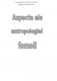 Imagine document Aspecte ale Femeii în Antropologie
