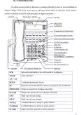 Imagine document Centrale IPC 100 - funcțiile telefonului Philips 16 TXD și modul de utilizare