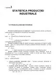 Imagine document Capitolul 3 - statistica producției industriale