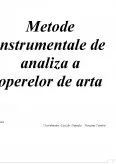 Imagine document Metode instrumentale de analiză a operelor de artă