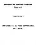 Imagine document Intoxicații cu acid cianhidric și cianuri