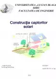 Imagine document Construcția captorilor solari