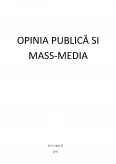 Imagine document Opinia publică și mass media