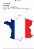 Imagine document La Francophonie