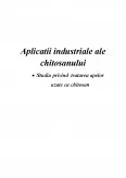Imagine document Aplicații industriale ale chitosanului