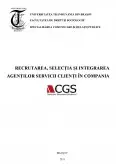Imagine document Recrutarea Selecția și Integrarea Agenților