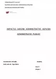 Imagine document Impactul sarcinilor administrative în administrația publică