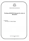Imagine document Problema Kosovo din punct de vedere al albanezilor