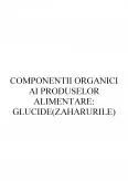 Imagine document Componenții organici ai produselor alimentare