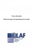Imagine document Oficiul European de Luptă Împotriva Fraudei