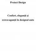 Imagine document Confort, eleganță și extravaganță în designul auto