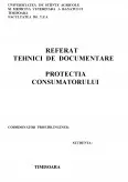 Imagine document Tehnici de documentare - protecția consumatorului