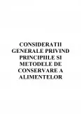 Imagine document Considerații generale privind metodele de conservare
