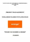Imagine document Misiuni, Obiective, Strategii Orange