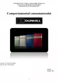 Imagine document Comportamentul consumatorului - Dunhill