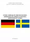 Imagine document Studiu Comparativ privind Sistemul Administrativ German și Sistemul Administrativ Suedez