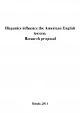 Imagine document Hispanic Influence on the English Lexicon