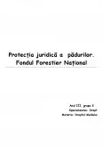 Imagine document Protecția juridică a pădurilor - fondul forestier național