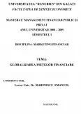Imagine document Globalizarea Piețelor Financiare